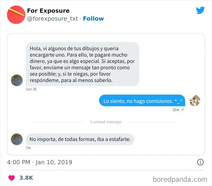 20 Frustrantes ejemplos de esas personas que ofrecen “visibilidad y publicidad” a cambio de un trabajo