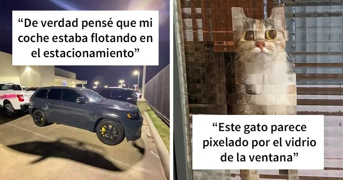 35 "Fallos" en la vida real que parecen no haber sido renderizados correctamente