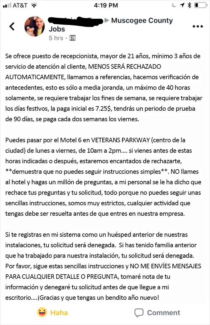 Salario mínimo y jefe genial