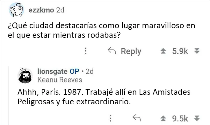 Keanu Reeves se ofreció a responder a los fans y aquí tienes 20 de las mejores preguntas