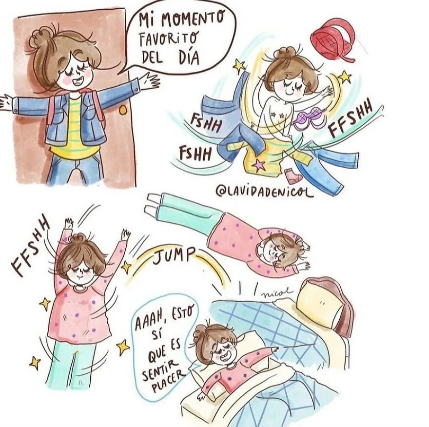 Esta ilustradora chilena crea divertidos cómics sobre la vida que te resultarán familiares