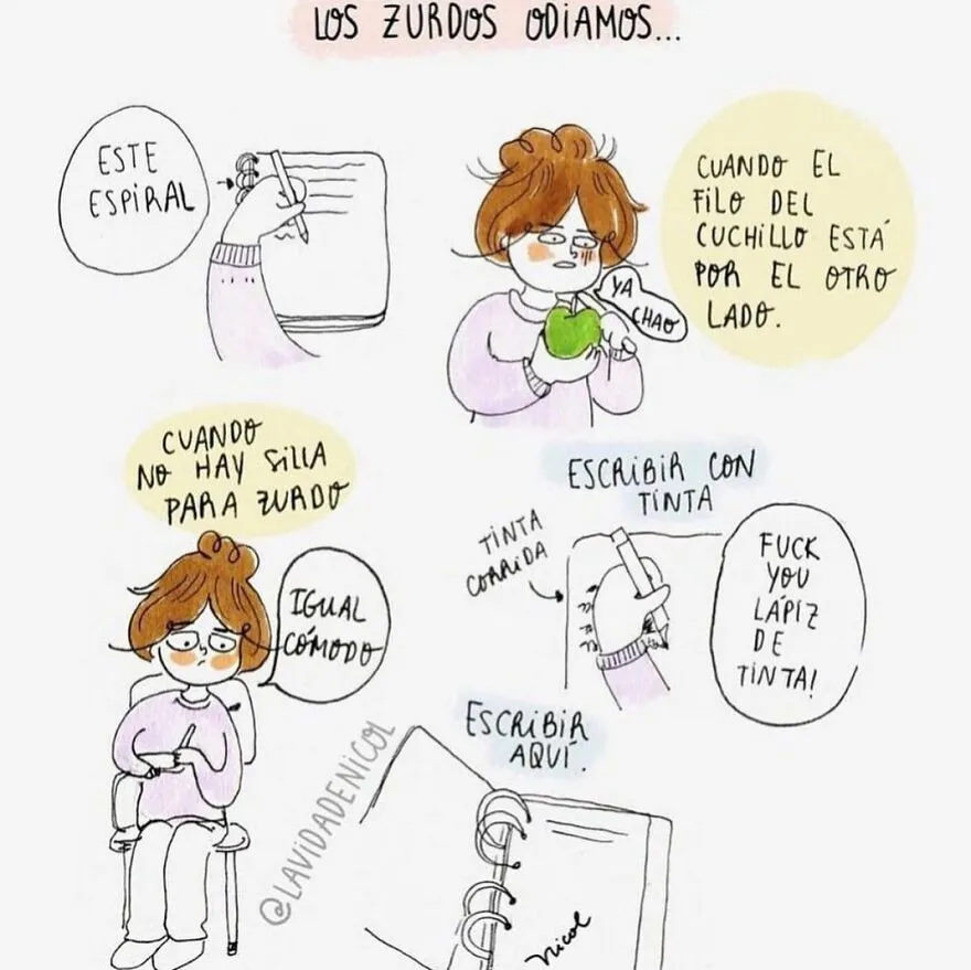 Esta ilustradora chilena crea divertidos cómics sobre la vida que te resultarán familiares