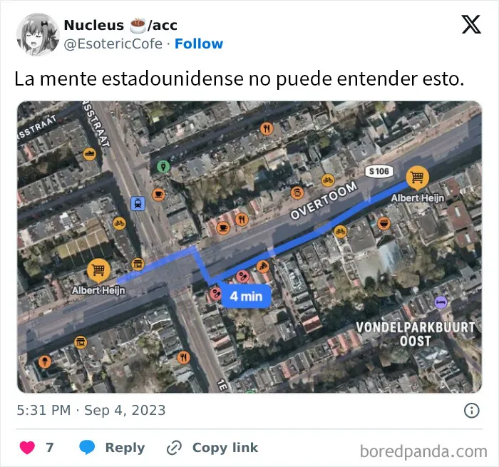 18 Detalles europeos mostrados con el meme de lo que "la mente estadounidense no puede comprender"
