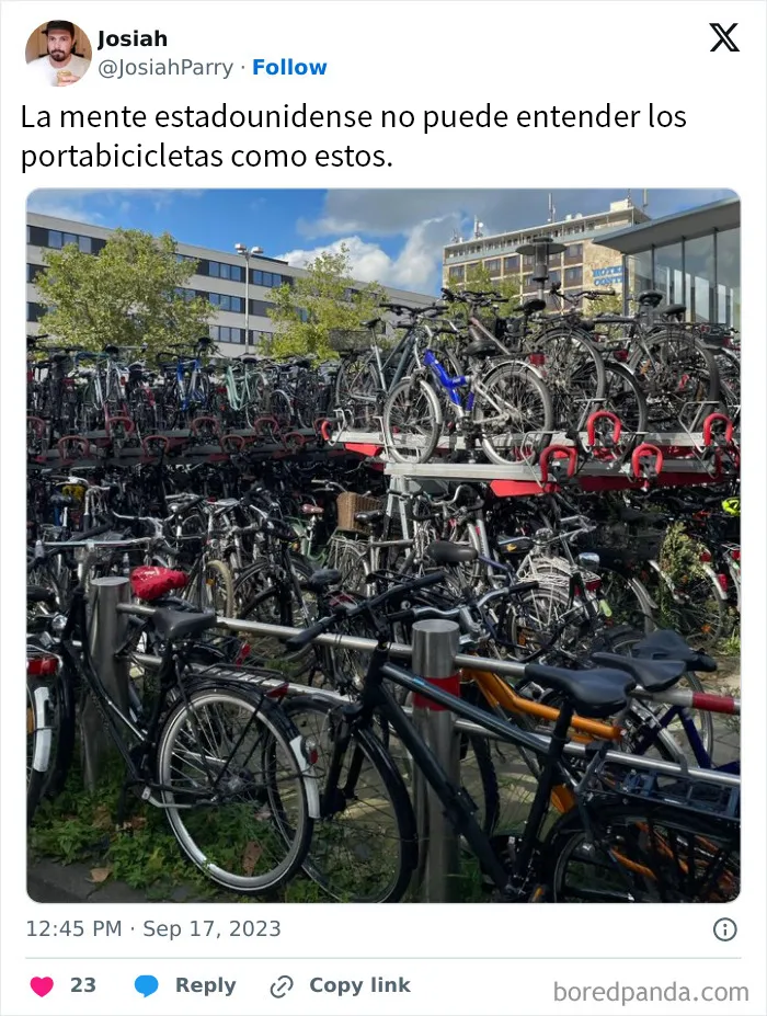 18 Detalles europeos mostrados con el meme de lo que "la mente estadounidense no puede comprender"