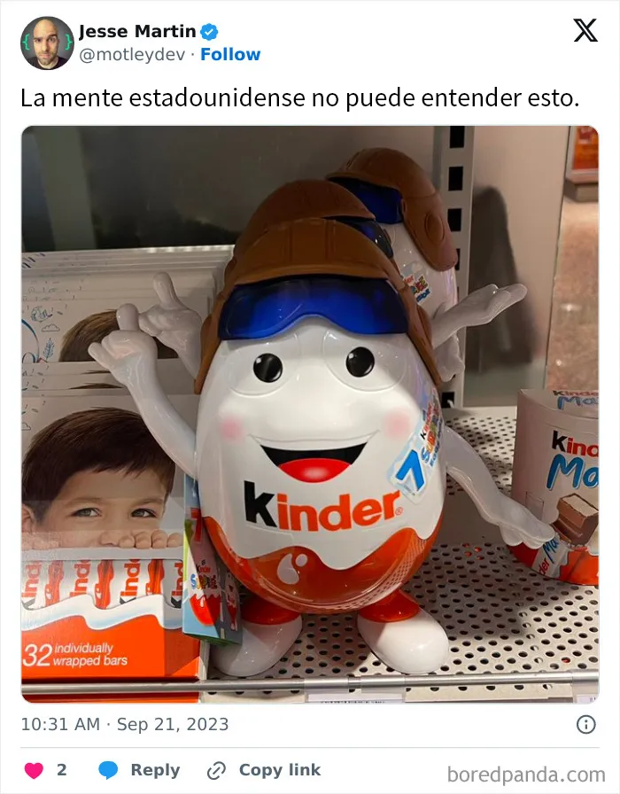 18 Detalles europeos mostrados con el meme de lo que "la mente estadounidense no puede comprender"