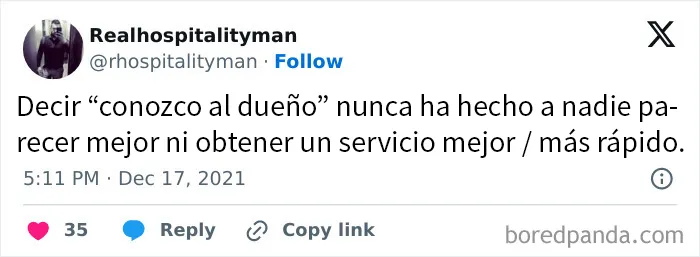 20 Dolorosas publicaciones que resumen la vida de los empleados de hostelería