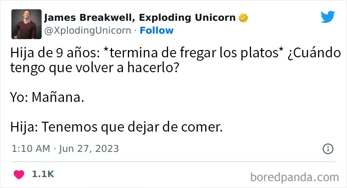 Este padre comparte las conversaciones con sus 4 hijas y es imposible no reírse con ellas