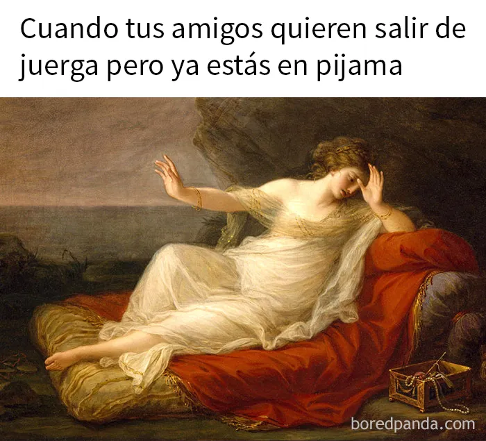 20 Divertidos memes de arte que te harán ver la pintura clásica con otros ojos (nuevas imágenes)