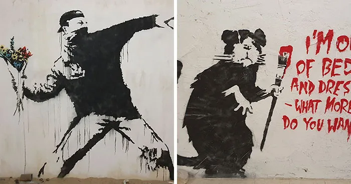 Los fans de Banksy se quedan atónitos cuando el artista "confirma" su nombre en una entrevista reaparecida