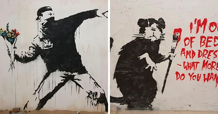 Los fans de Banksy se quedan atónitos cuando el artista "confirma" su nombre en una entrevista reaparecida