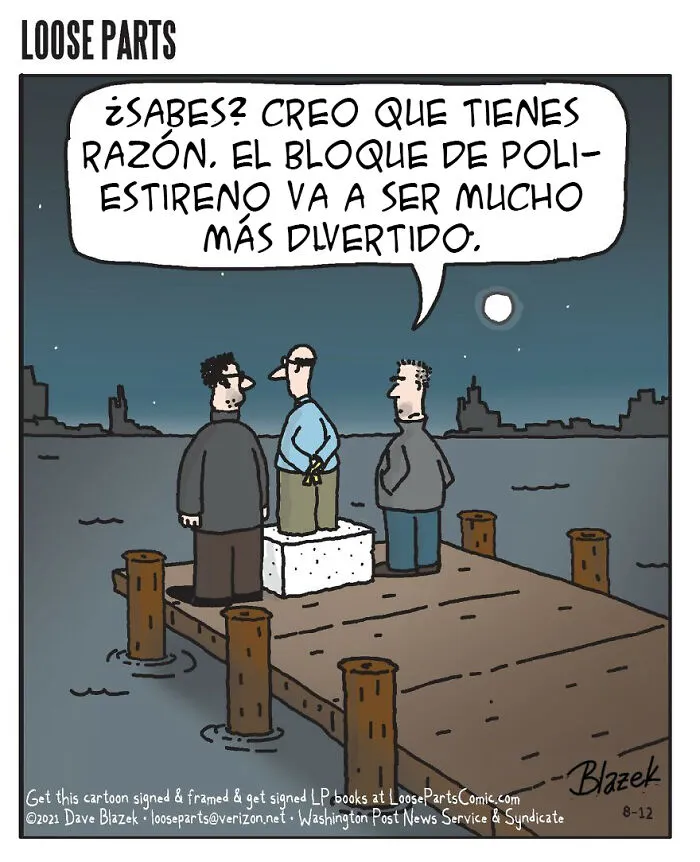 10 Divertidas viñetas llenas de humor oscuro, por Dave Blazek