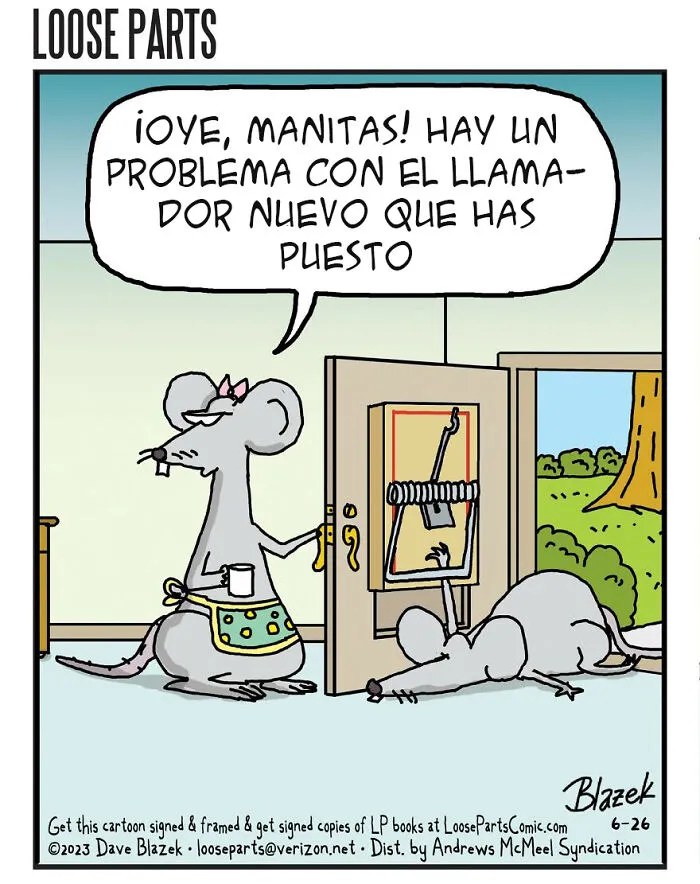 10 Divertidas viñetas llenas de humor oscuro, por Dave Blazek