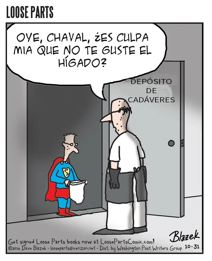 10 Divertidas viñetas llenas de humor oscuro, por Dave Blazek