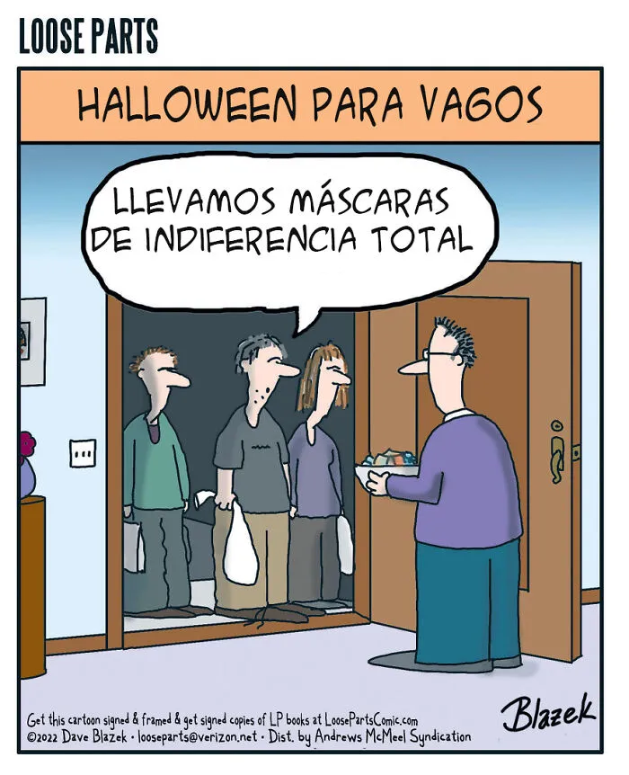 10 Divertidas viñetas llenas de humor oscuro, por Dave Blazek