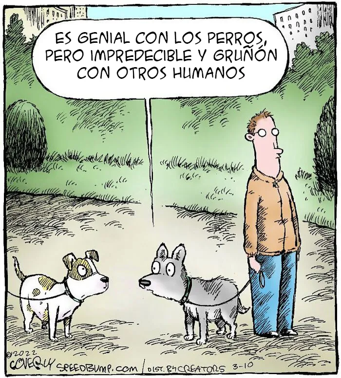 10 Divertidas viñetas mostrando el comportamiento humano, animal y mucho más