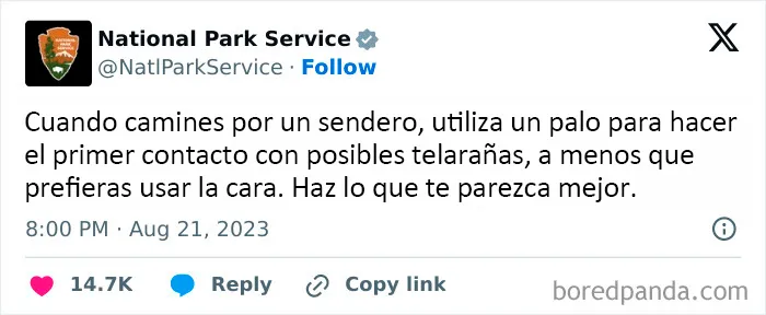 El Servicio de Parques Nacionales de los Estados Unidos tiene la persona perfecta para las redes sociales porque sus tuits son divertidísimos (25 fotos)