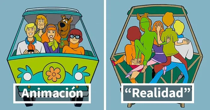18 Famosas escenas de la animación popular vistas tras las cámaras