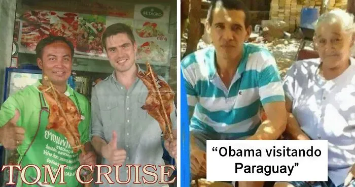 25 Momentos divertidos en que personas normales fueron confundidas con celebridades