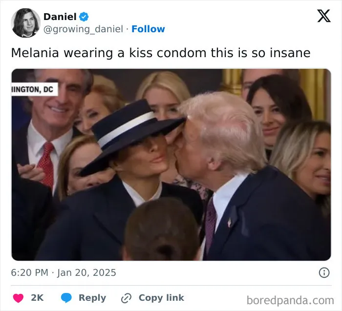 Trump And Melania's PDA Left Everyone Cringing