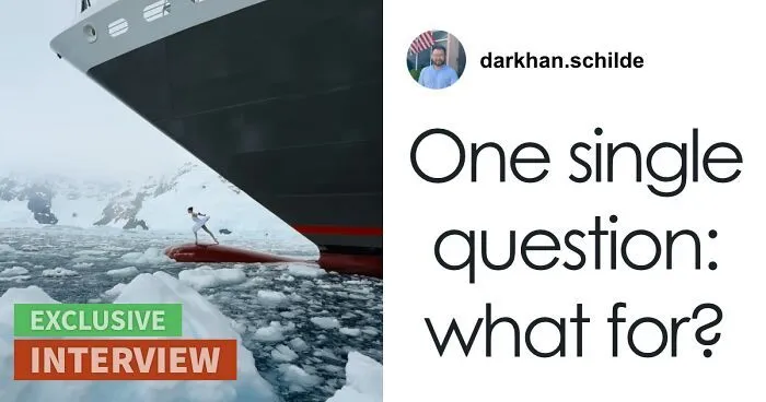 "This Was Insane!": Ballerina Goes Viral After "Career-Ending" Dance On Bow Of Ship In Icy Waters