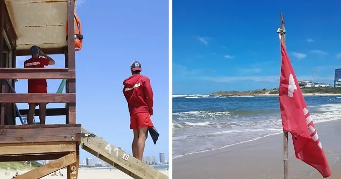 Father Beats Up Lifeguard After He Saved His Boy's Life