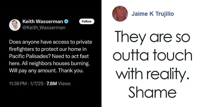 "So Out Of Touch With Reality": Hollywood Hills House Guarded By Private Firefighters Sparks Fury
