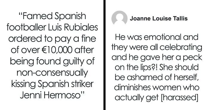 Jenni Hermoso Gets Justice After Ex-Coach Luis Rubiales Found Guilty Of Impermissibly Kissing Her