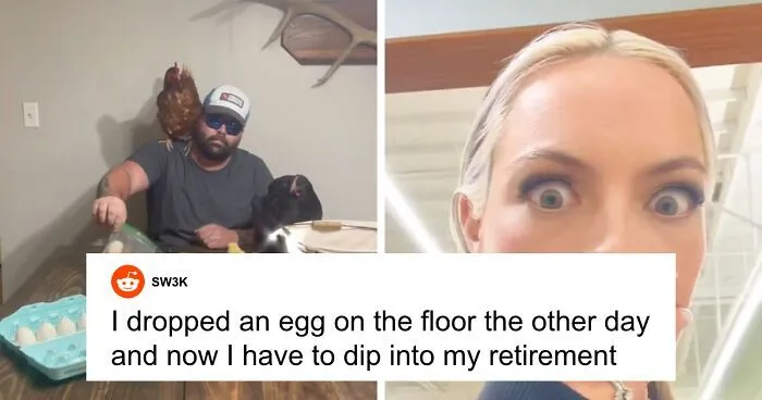 "I Have To Dip Into My Retirement": Record-High Egg Prices Spark Hilarious Reactions