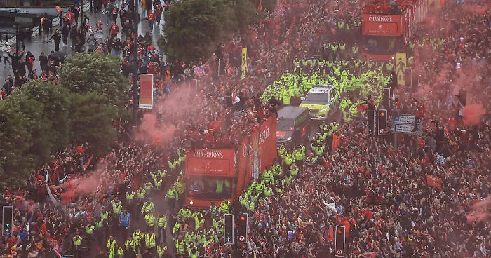 Videos Show Fans Vandalizing Suspect’s Car Before It Plows Into Liverpool FC Parade