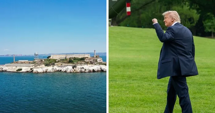 Trump To Reopen And Expand Notorious Alcatraz Prison Amid Deportation Row