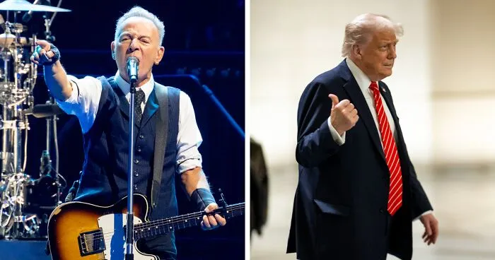 Bruce Springsteen has scathing message for Trump live onstage as he brands him as "treasonous"
