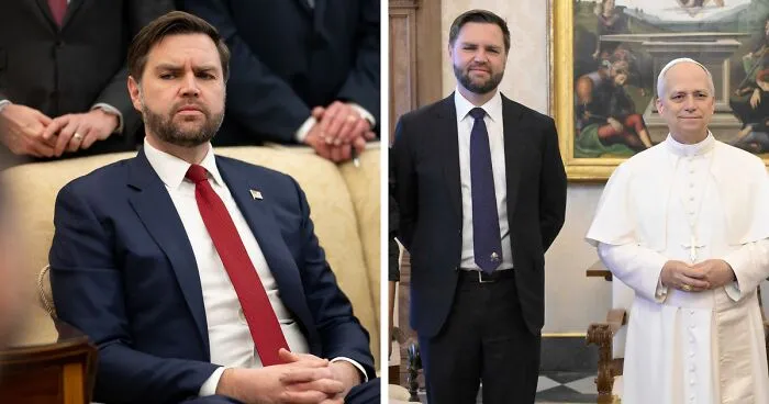 JD Vance Snubbed By Pope Leo After First American Pontiff’s Inaugural Mass In Rome