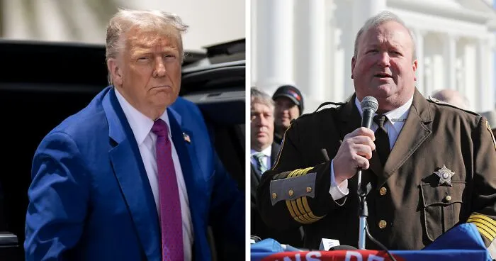 Sheriff Took Bribes For Law Enforcement Badges And Trump Just Let Him Walk Free