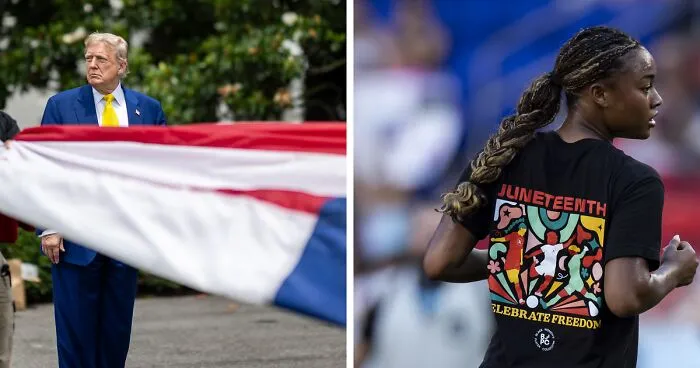 White House Fails To Acknowledge Juneteenth As Trump Complains “Too Many Holidays”