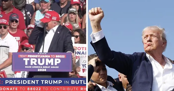 Never-Before-Seen Footage Of Trump Assassination Attempt Released