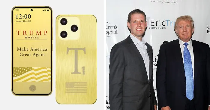 Trump Organization Unveils $499 Gold Phones For "Real Americans" Amid Apple Tariff Threats