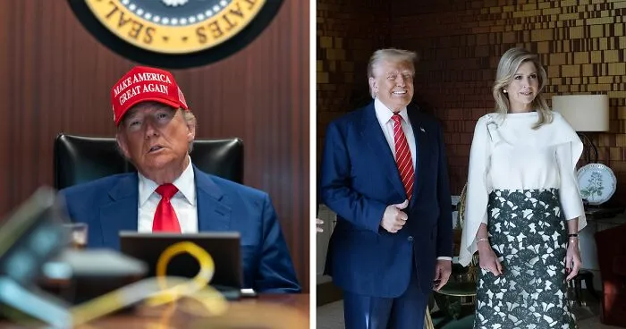 Donald Trump Appears To Be Mocked By Dutch Queen On Live TV For His Facial Expressions