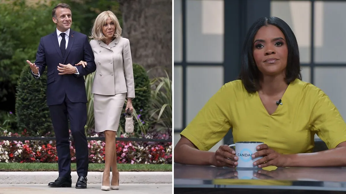Macrons Take Candace Owens To Court Over Wild Claim “Brigitte Was Born A Man”
