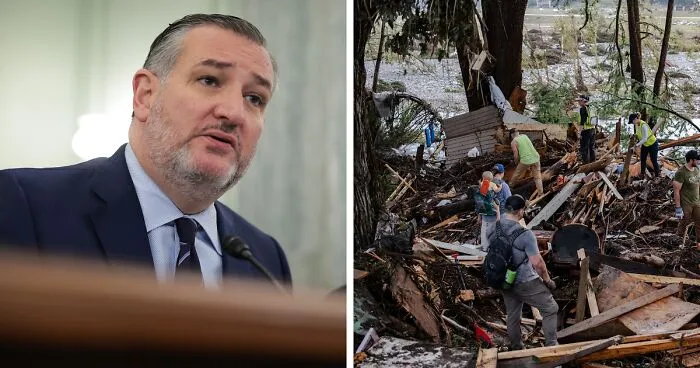 Ted Cruz Spotted Sightseeing Greek Ruins While Texas Flood Had Already Killed Dozens