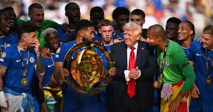 Crowd Boos Trump During Trophy Presentation At Club World Cup