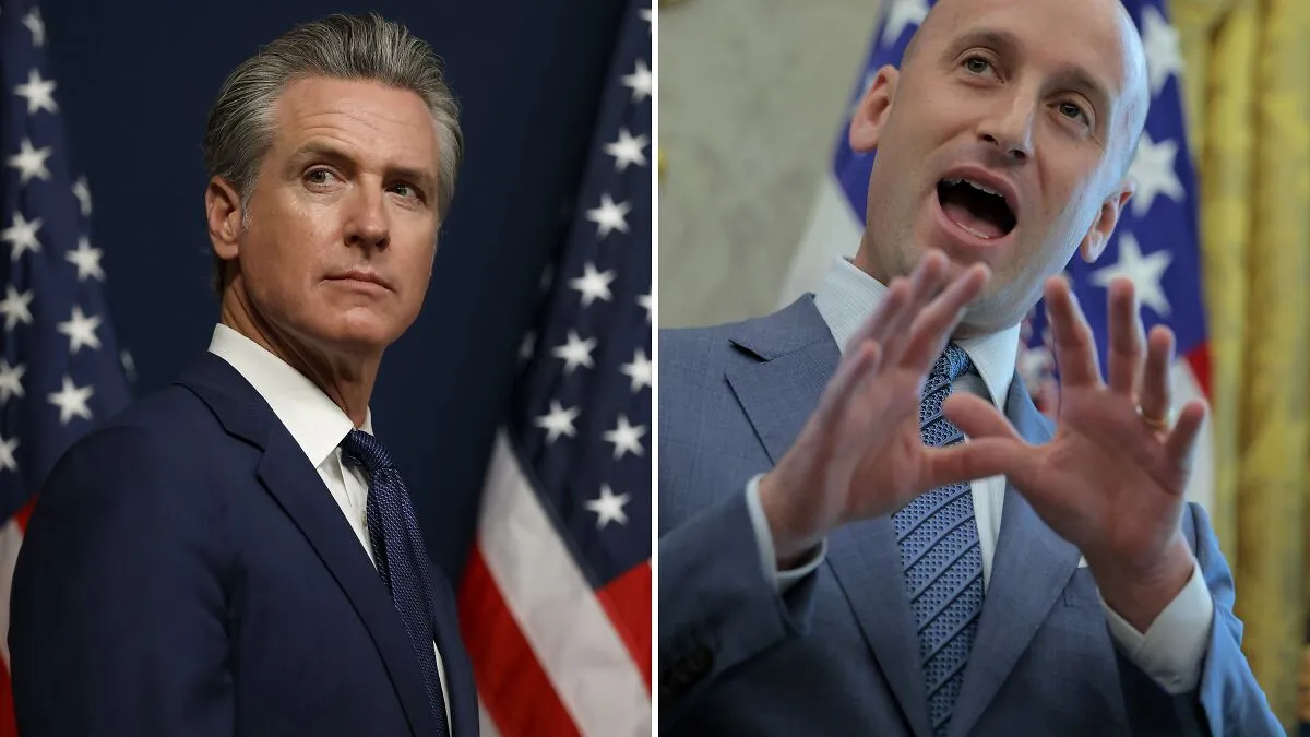 Gavin Newsom Levels Up His Troll Game With Savage Stephen Miller Birthday Shoutout