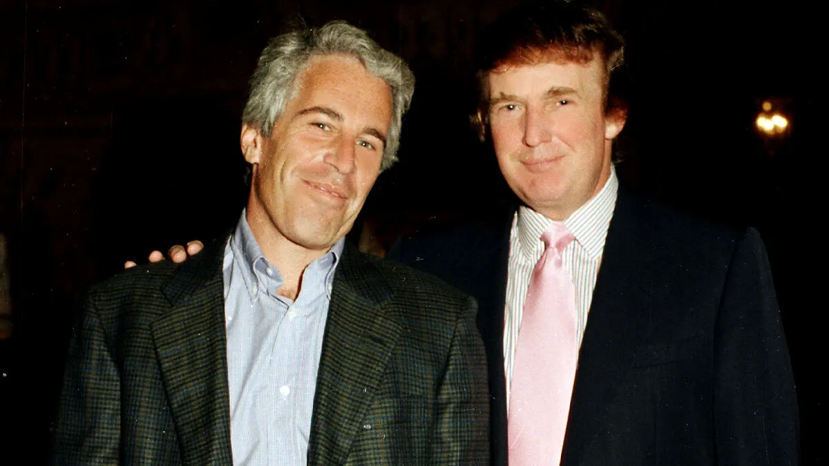 Epstein Birthday Book Photo Reveals Trump “Buying Girl” After His Alleged Note Goes Public