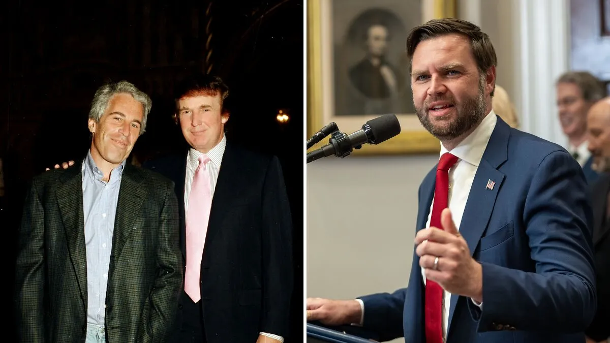 Newsom, Dems Torch JD Vance After Trump Team Scrambles To Discredit Alleged Epstein Birthday Note