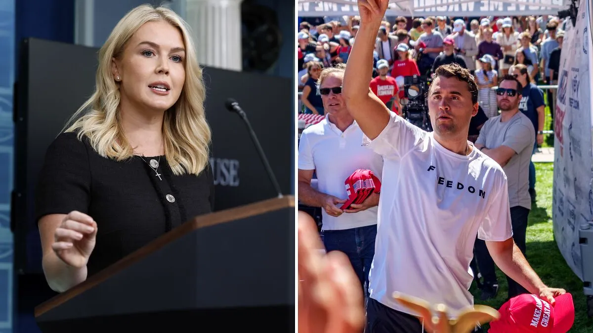 White House Press Secretary Shares Post Claiming Kirk’s Death Caused Utah Earthquake