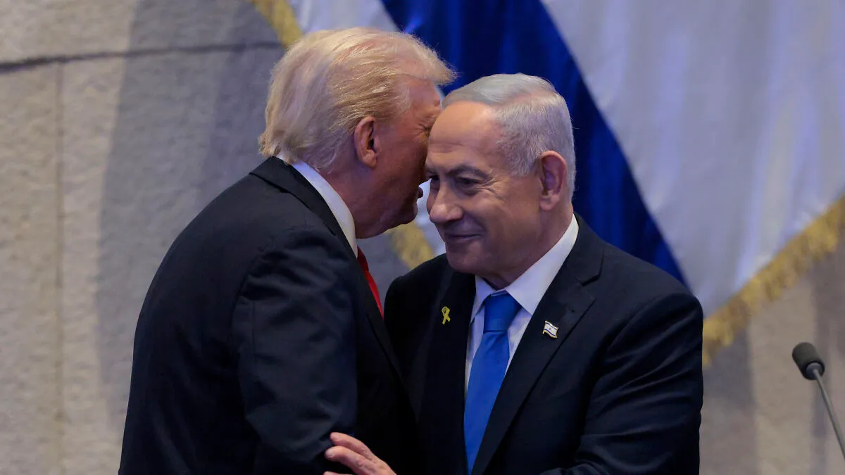 Trump And Bibi Give Each Other Tongue Baths At The Knesset