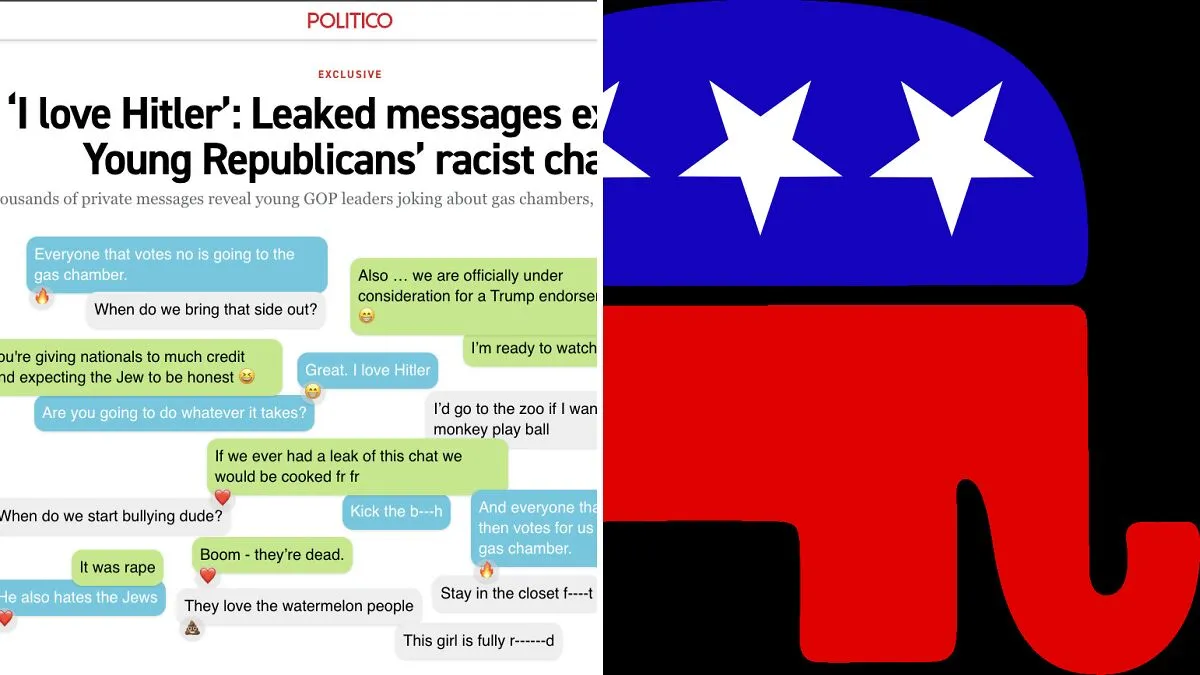 “I Love Hitler”: Young Republican Leaders’ Private Chat Filled With Racist Remarks, Report Says