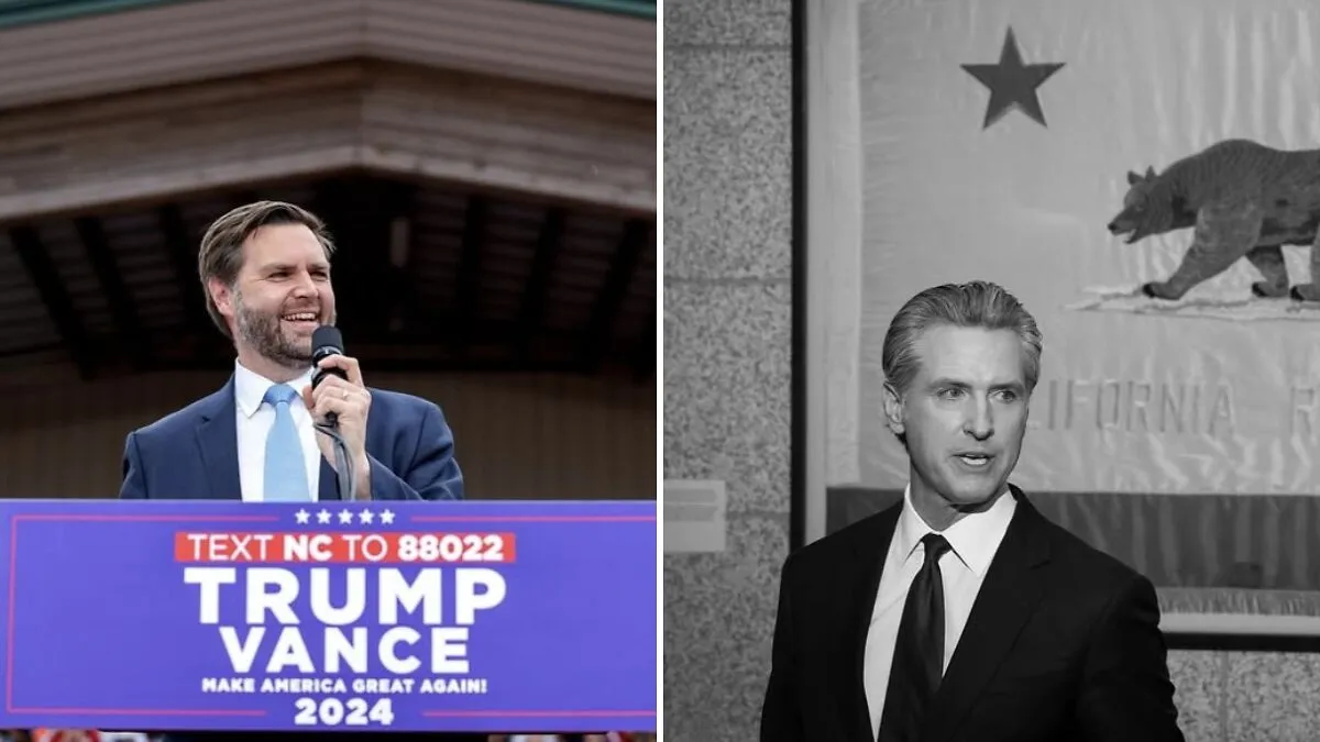 Gavin Newsom Welcomes JD Vance To California In The Most Mocking Way Imaginable