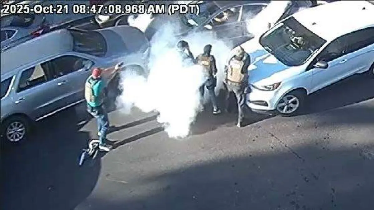 LA TikToker Who Films ICE Raids Shot And Arrested During Immigration Operation