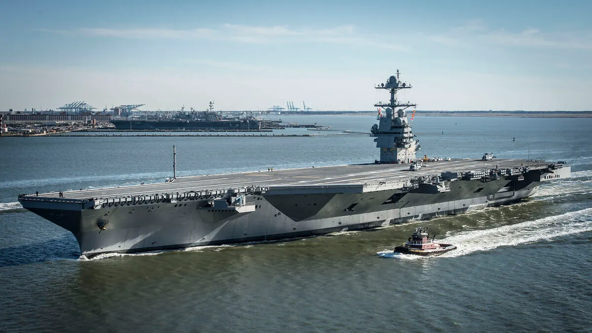 U.S. Navy’s Largest Aircraft Carrier Heads To Caribbean Amid Rising Tensions With Venezuela