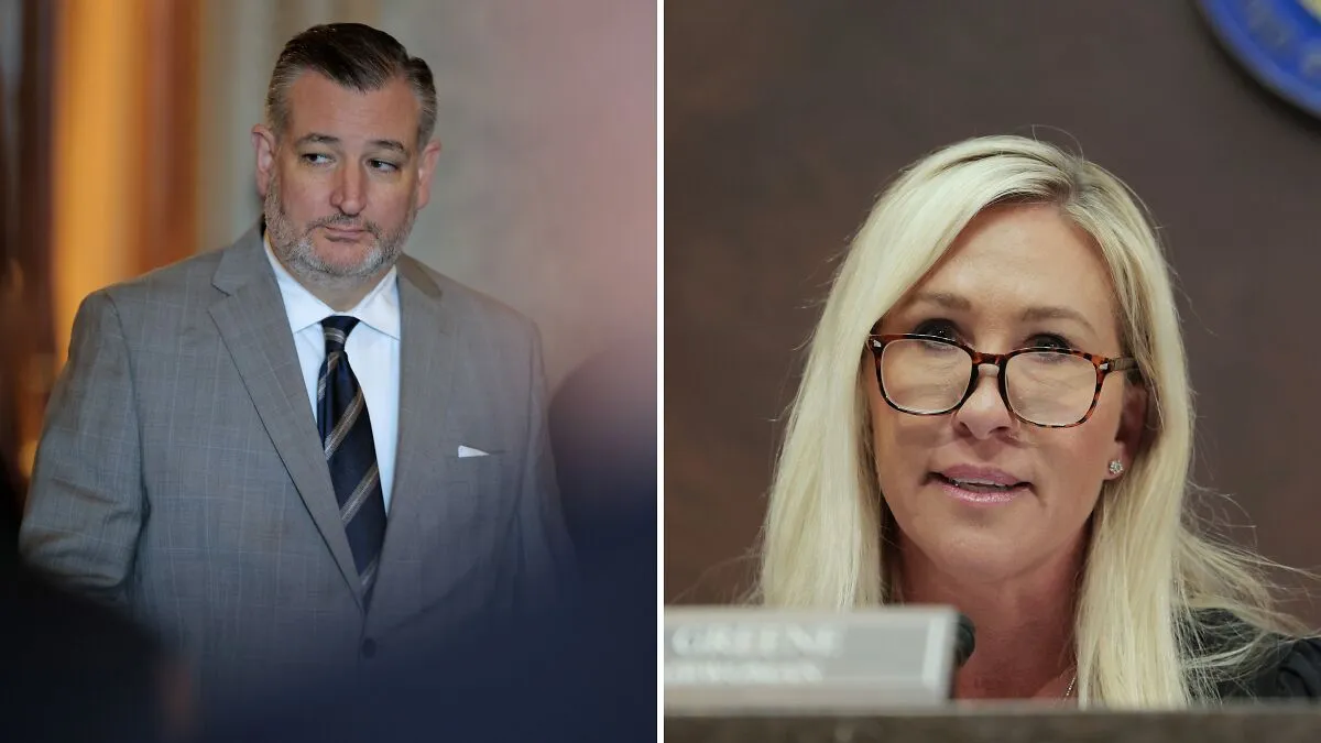 Ted Cruz Urges Public To Ignore Marjorie Taylor Greene, Says She Is Becoming "Liberal"